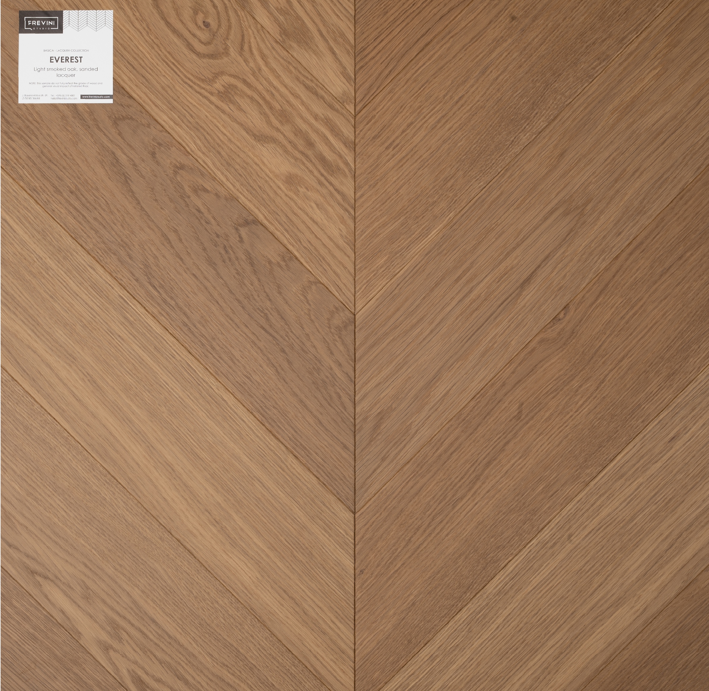 Parketti tammi chevron Basica UV lacquer Everest