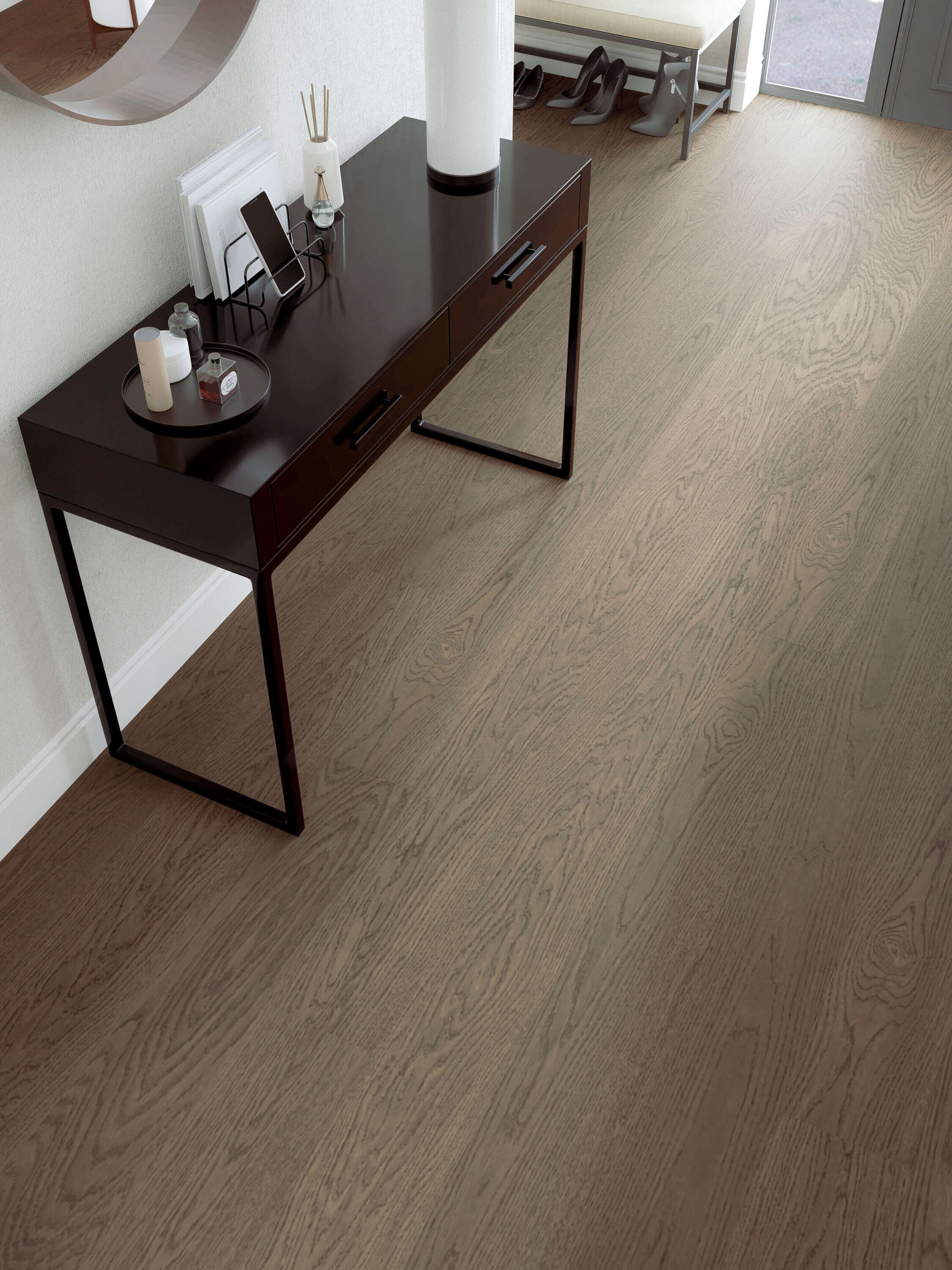 1-sauvainen tammi Nova Eco Elite Stavanger Extra Matt Lacquered Gloss 5%