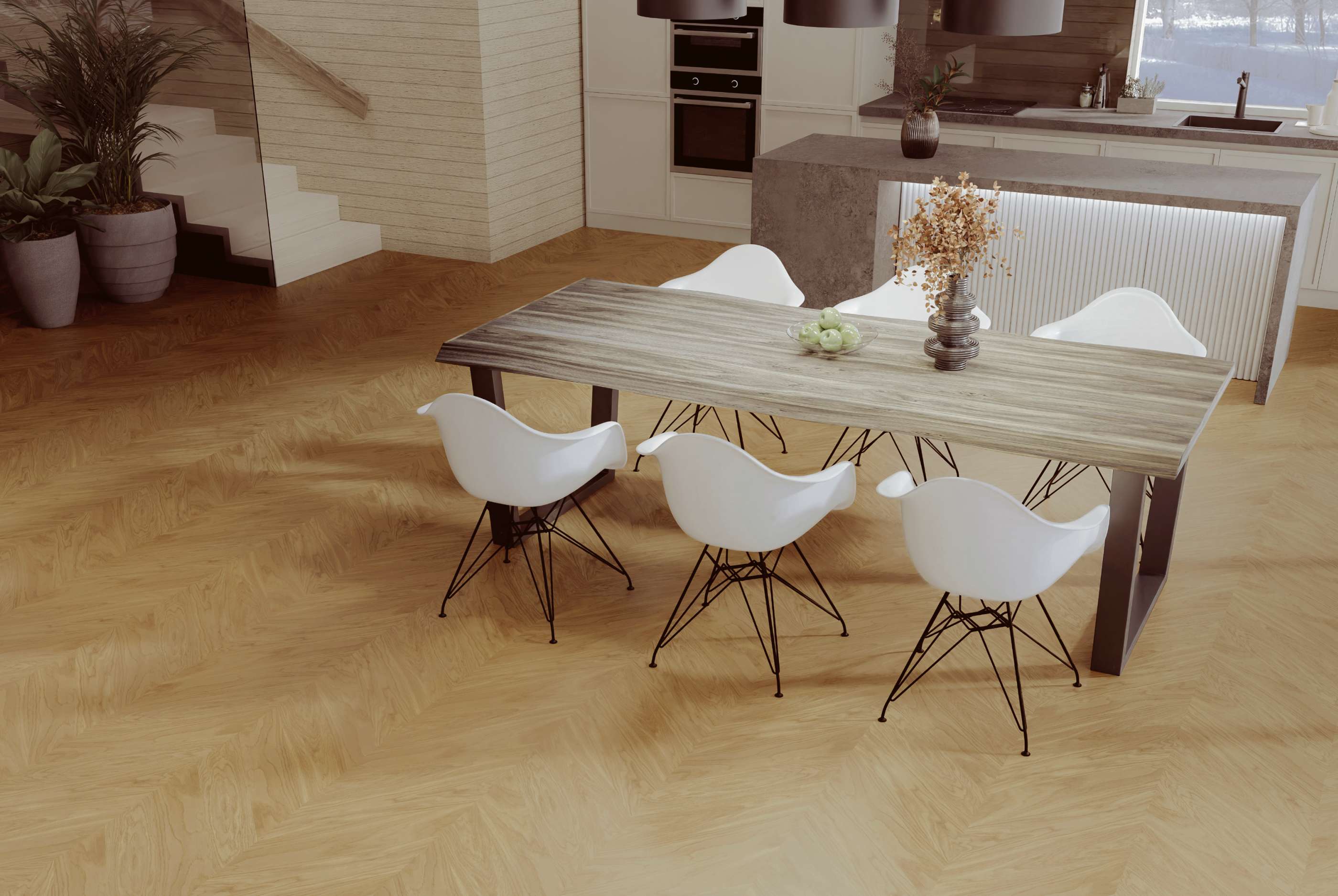Chevron tammi Nova Eco Elite Extra Matt Lacquered Gloss 5%