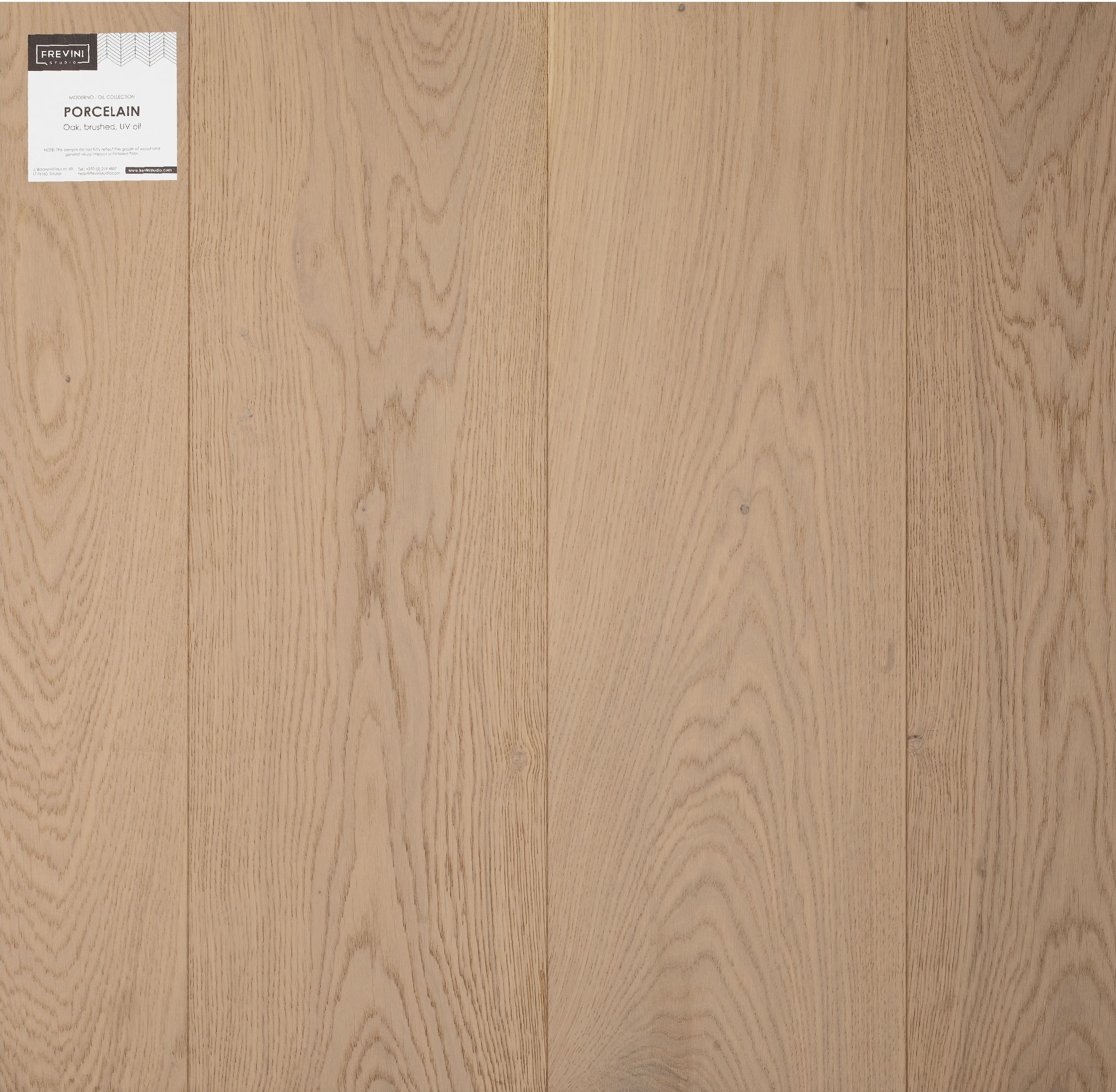 Parketti tammi lankku Moderno UV oil Porcelain