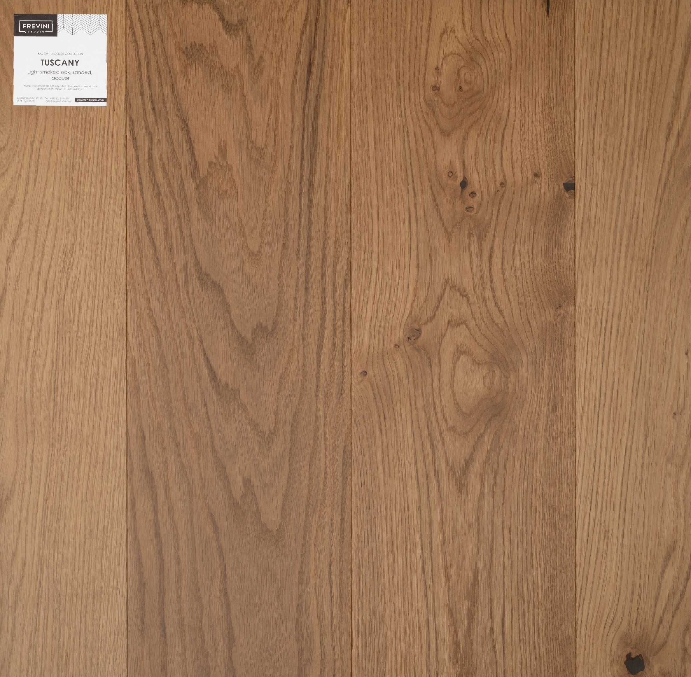 Parketti tammi lankku Basica UV lacquer Tuscany